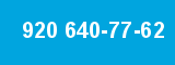 920 640-77-62